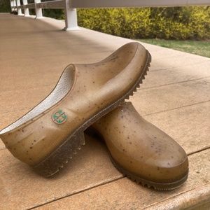 Plasticana Gardana Hemp Plastic Clogs - Size 40 (9.5/10 Women's)